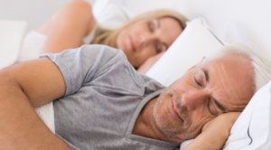 Couple sleeping Laveeta Sleep formula